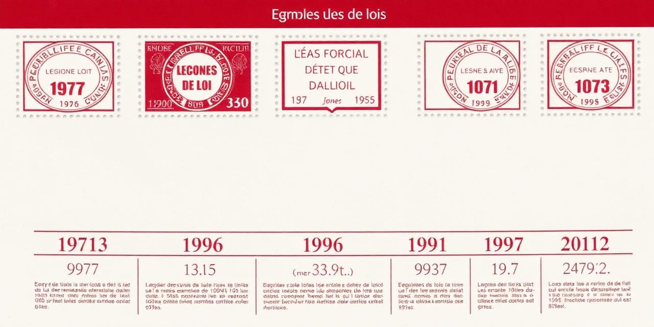 Frise chronologique des grandes dates de la réglementation amiante française